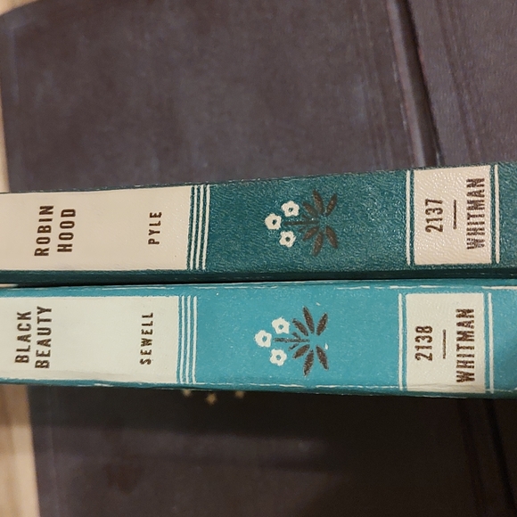 Robin Hood by Howard Pyle, Black Beauty Anna Sewell Whitman Publishing Company - Picture 3 of 14